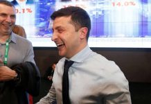 Comediantul Zelenski, ales preşedinte al Ucrainei. Scor zdrobitor!