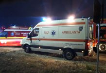 Accident la podul de la Turceni
