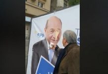 Gest uluitor al unui candidat la alegerile europarlamentare