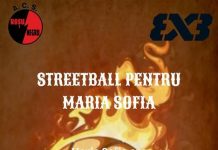 Streetball pentru a salva viaţa Sofiei