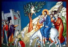 Este duminica Floriilor, urmează Săptămâna Patimilor