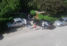 A blocat cartierul o oră – VIDEO