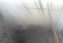 Și-a dat foc la casă