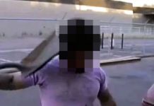 Arestat după ce și-a lovit vecinul cu lopata în cap