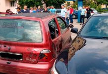 O mamă și doi copii, răniți în accident la Târgu-Jiu