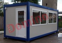 Se întâmplă în Gorj! Post de poliție, în container pentru sinistrați! Cu aviz de la „Doi ș’un sfert”!