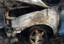 Un hunedorean a incendiat un autoturism în curtea unui bărbat din Gorj