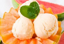 Reţeta săptămânii – Îngheţată cremoasă de pepene galben