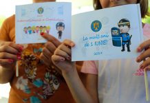 Jandarmii gorjeni la Complexul de Servicii Comunitare pentru Copilul cu Handicap Tg-Jiu