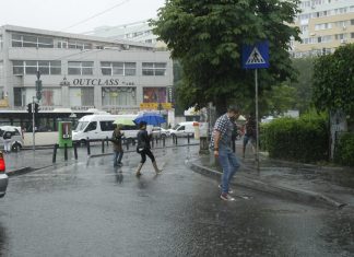 Atenţionări de vreme instabilă în 12 judeţe din Oltenia și Muntenia, în orele următoare