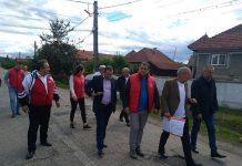 Membrii PSD Gorj au stat de vorbă cu oamenii din comuna Albeni
