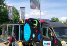 Școala de Bani pe Roți – Caravana FLIP, a ajuns la Târgu jiu