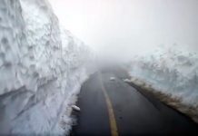 Zăpadă de peste un METRU în Gorj! FOTO și VIDEO