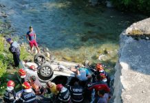Trei bărbați din Vâlcea au murit în urma unui accident care a avut loc la Novaci. Mașina în care se aflau a sărit de pe un pod