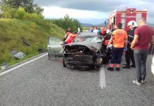 Accident și la Bengești Ciocadia! O persoană a ajuns la spital! FOTO