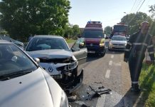 Accident pe strada Slobozia din Târgu Jiu provocat de o tânără de 19 ani!
