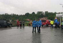 Simulare de inundații la Novaci! Gilortul, tot neamenajat!