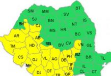 Avem din nou cod galben