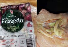 O tânără a CUMPĂRAT carne ALTERATĂ de la un supermarket din Târgu Jiu