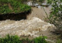 Cod portocaliu de inundații în Gorj și alte 18 județe