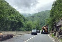 Trafic îngreunat pe Defileul Jiului. Vezi motivul!