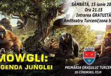 Film în aer liber într-un oraș din Gorj!