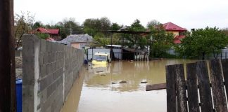 Cod roşu de inundaţii pe râuri din judeţele Galaţi şi Vaslui, până mâine dimineață