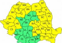 ALERTĂ meteo – ANM a emis COD GALBEN de furtuni puternice în mare parte din țară/Harta zonelor vizate