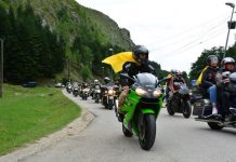Transalpina, plină de motocicliști străini