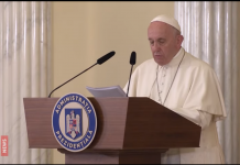 Clipul postat de Vatican cu vizita Papei Francisc în 60 de secunde!