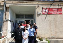 FOTO Polițiștii gorjeni, la Centrul de Transfuzii Sanguine Târgu Jiu