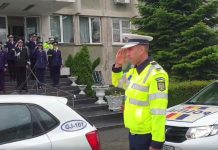 Moment de reculegere la IPJ Gorj, în memoria polițistului ucis în misiune