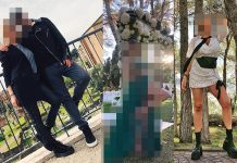 În ce ipostază SEXY s-a fotografiat o cunoscută BLONDĂ din cu burtica de GRAVIDĂ!