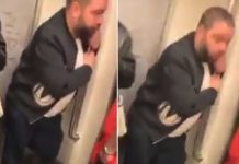 Imagini ULUITOARE: Cum a fost surprins într-un mijloc de transport în comun IUBITUL unui cunoscut model din Gorj! Călătorilor nu le-a venit să creadă când l-au văzut