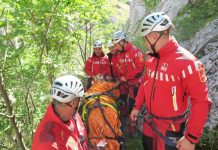 S-a accidentat în timp ce se afla la cules de ciuperci în munți