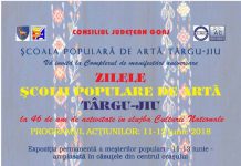 Expoziții de pictură și recitaluri de top de Zilele Școlii Populare de Artă din Târgu Jiu