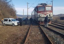 Impact între un tren și doi cai la Târgu Cărbunești