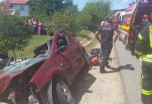 Accident cu cinci persoane rănite și una decedată, la Plopșoru. Trei copii au ajuns la spital