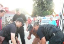 Scandal cu coasa şi halba spartă la o cârciumă din Luncilor