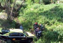 Doi răniți, într-un accident spectaculos la Cătunele