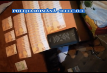 VIDEO: Descinderi la locuințele unor falsificatori de euro, care acționau și în Gorj