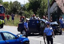 FOTO. Cauza accidentului de la Plopsoru! Circulatia a fost reluata!