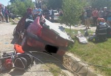 Update: Imagini de la accidentul din Plopșoru! Una din cele 6 victime a MURIT după ce a fost resuscitată mai multe minute!