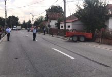 UPDATE: Tânăr de 20 de ani la spital după ce a fost lovit de o remorcă pe o stradă din Târgu Jiu!