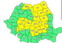 O nouă avertizare de ploi și frig pentru aproape toată țara! Avem COD GALBEN! Vezi HARTA!