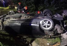 Încă un accident în comuna Polpșoru! Mașină răsturnată în satul Olari