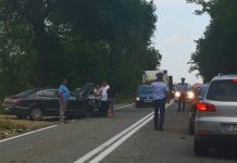 Trei mașini implicate într-un accident. Singura victimă, era mireasă
