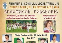 Roberta Crintea și invitații săi, pe scena din Tg-Jiu