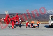 Copilul căzut într-o piscină din Târgu Jiu preluat de un elicopter SMURD!