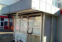 Reţinut după ce a spart un chioşc de ziare